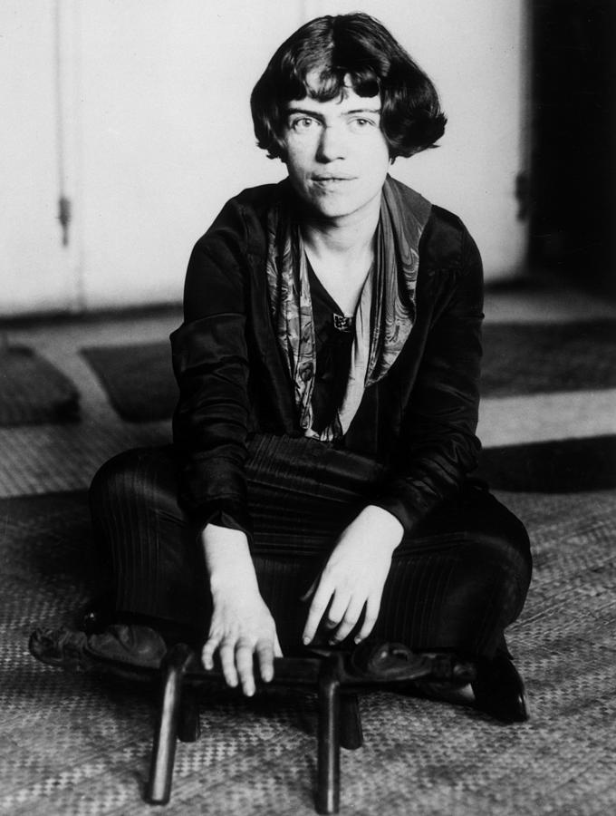 Black And White Photograph - Dr Margaret Mead by Apa