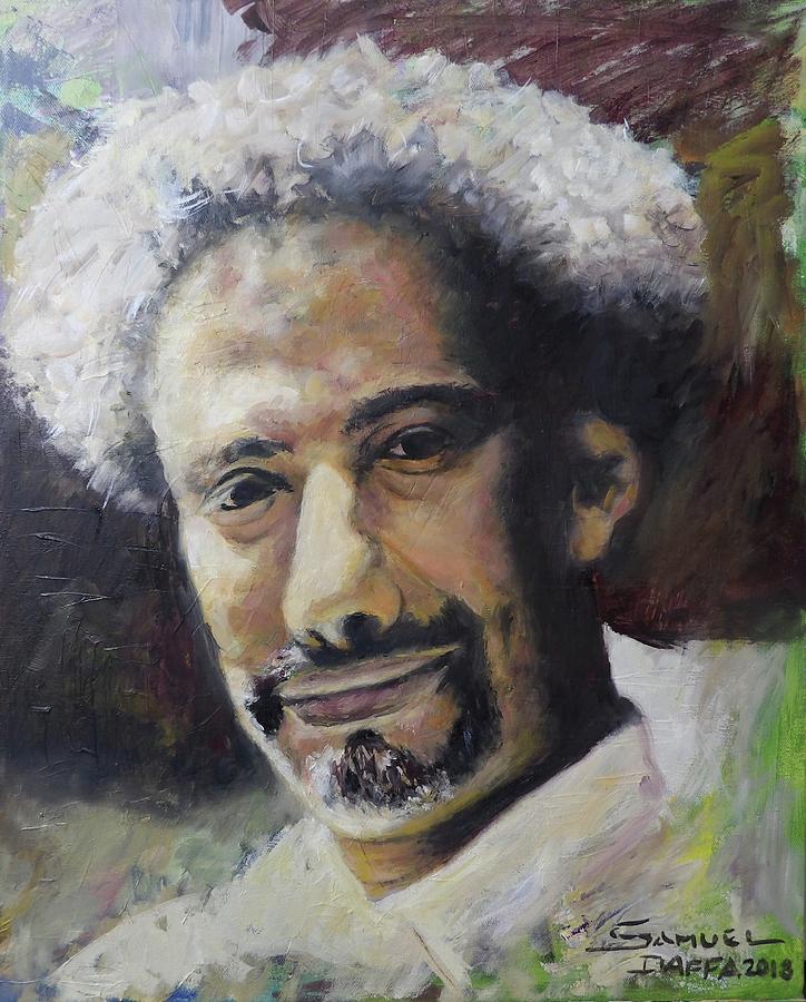 Dr. Paulos Daffa Painting by Samuel Daffa