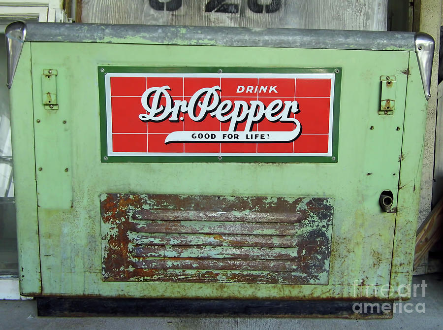 Dr Pepper Cooler Photograph by D Hackett