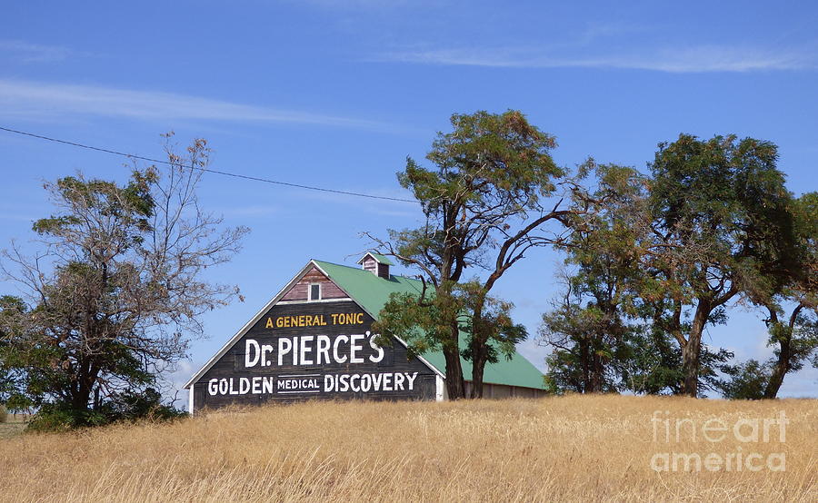 Dr. Pierces Golden Medical Discovery Barn Photograph by Charles Robinson