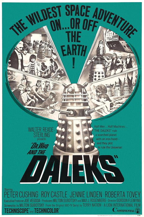 Dr. Who And The Daleks -1965-. Photograph by Album