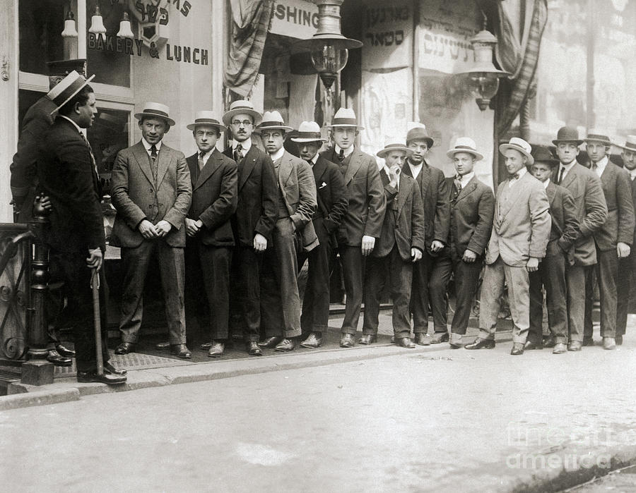 Draft Registration On Lower East Side Photograph by Bettmann