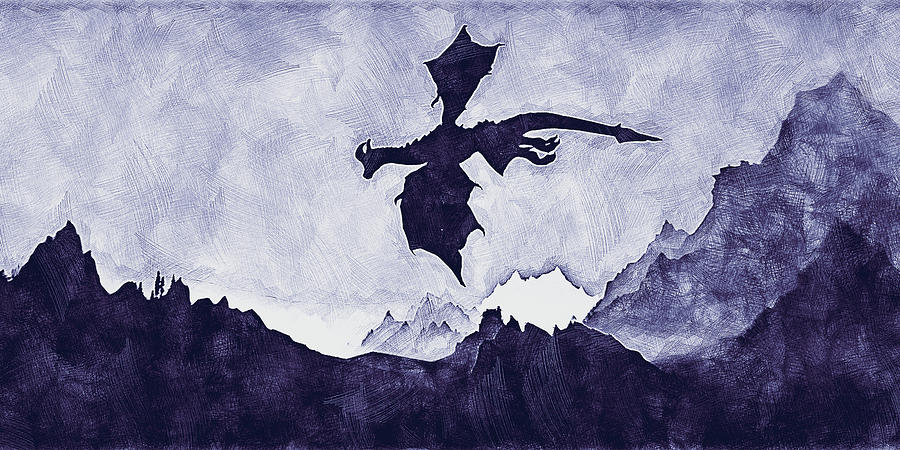 Dragon Age - 04 Painting by AM FineArtPrints