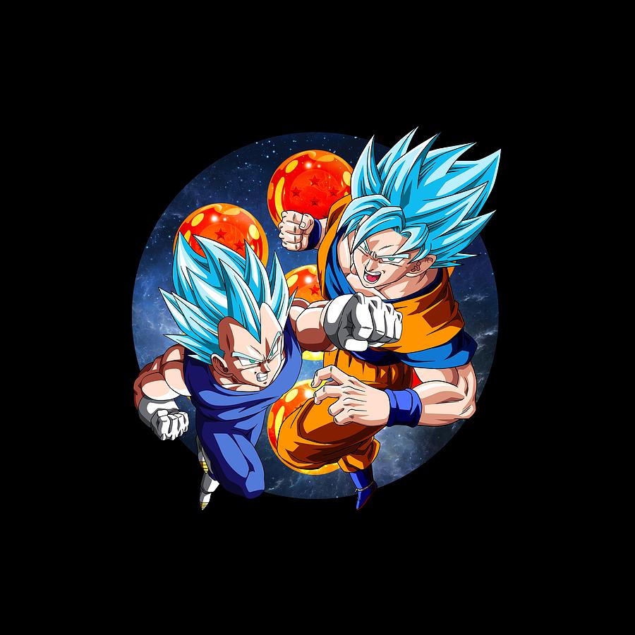 goku and vegeta ssj god