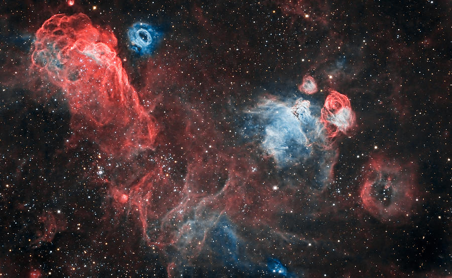 Dragon Head Nebula Photograph by Vikas Chander