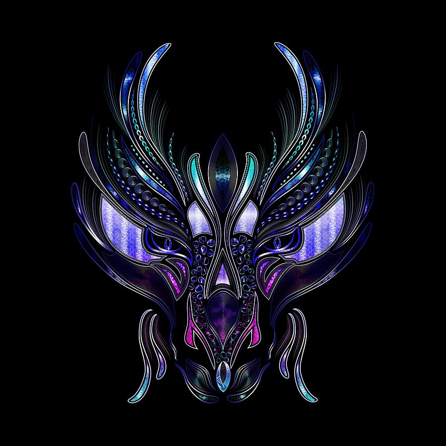 Dragon Queen Digital Art by Serena King