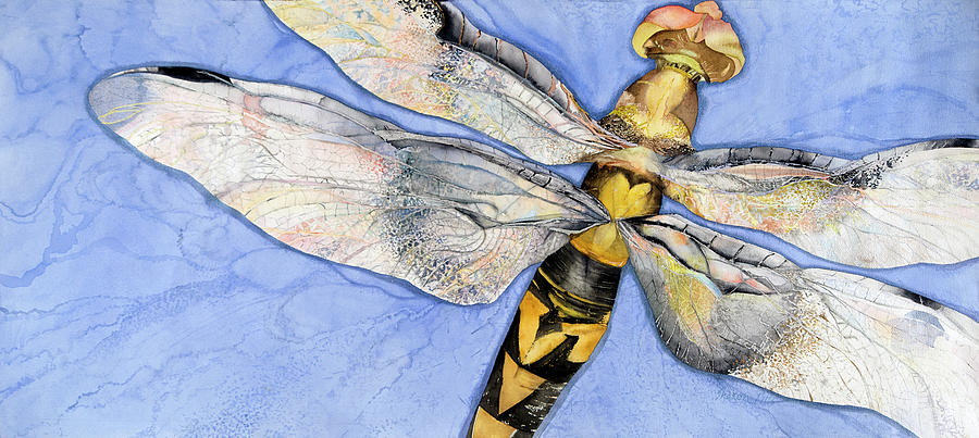 Dragonfly Painting - Dragonfly by Sharon Pitts