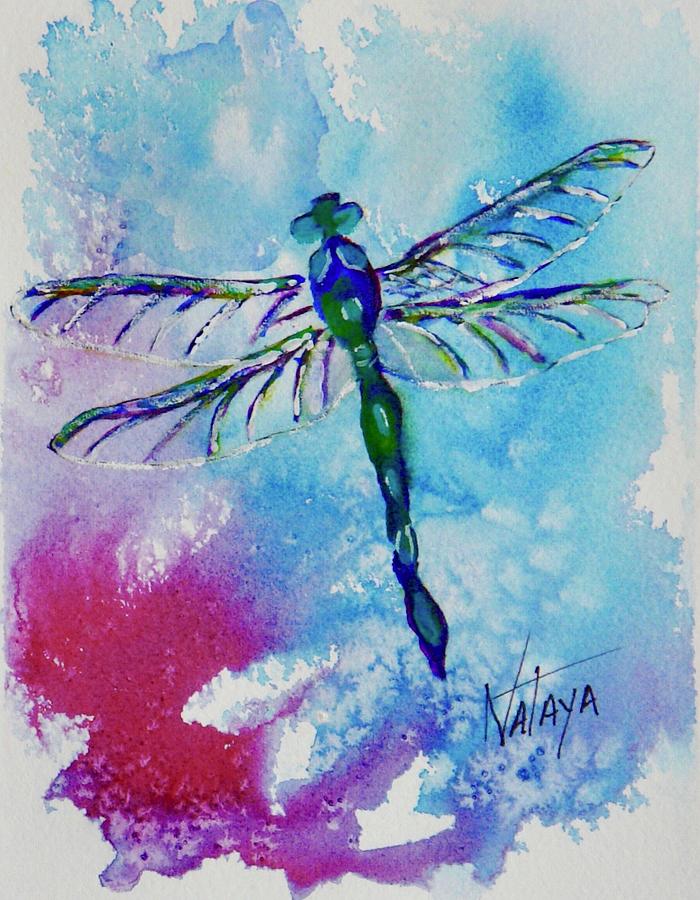 Dragonfly Wings Painting by Nataya Crow
