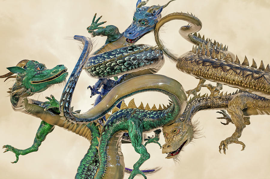 Dragons Digital Art