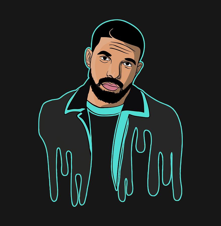 Drake Drawing by Fania Liun