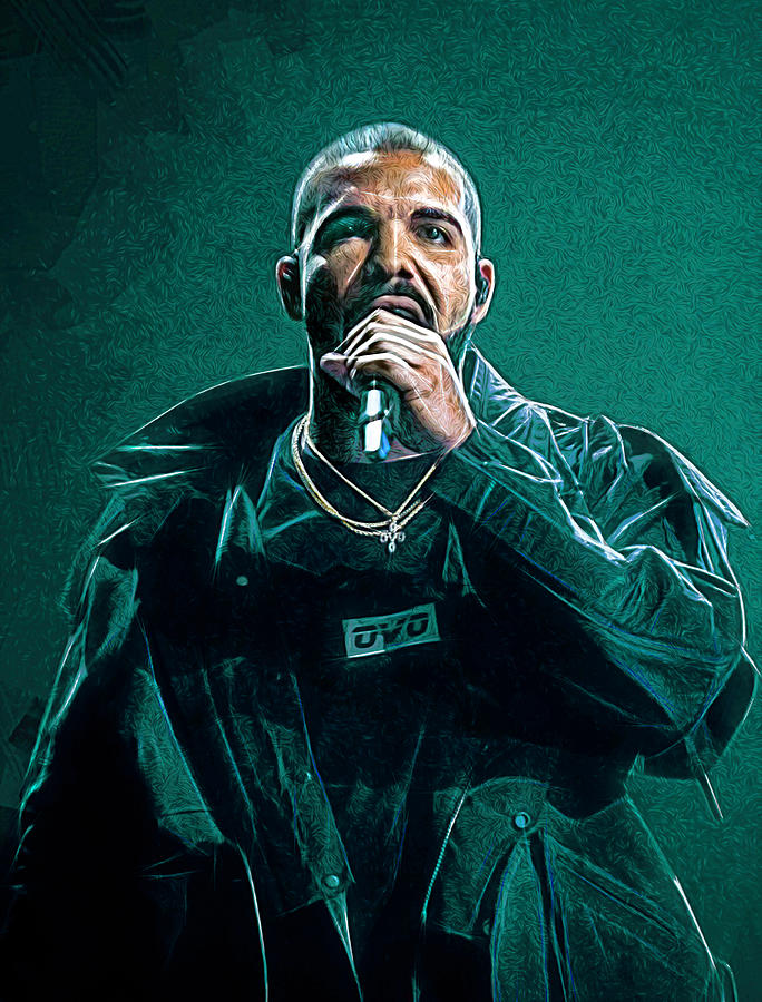Drake Mixed Media by Mal Bray