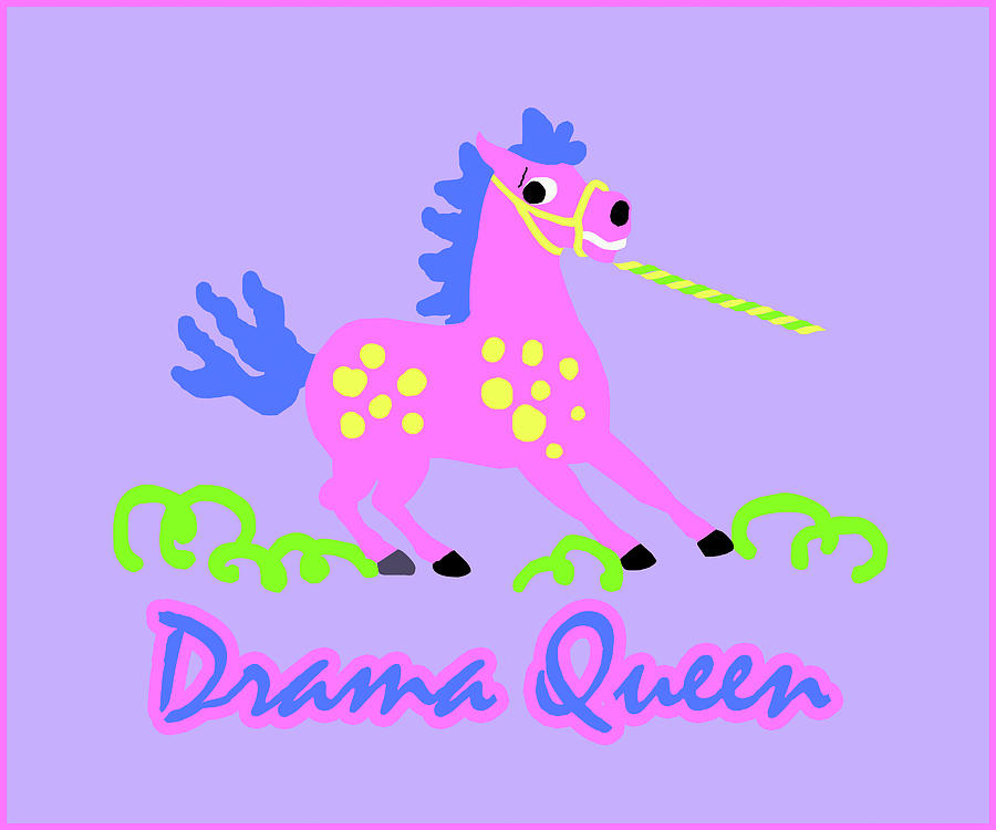 Drama Queen Painting by Kristin Bryant
