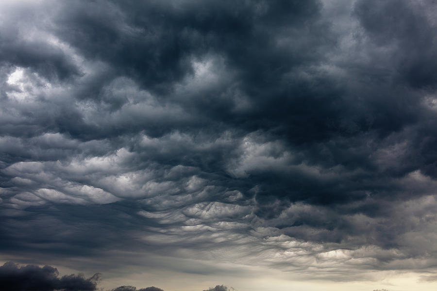 Dramatic And Dark Storm Clouds By Vm