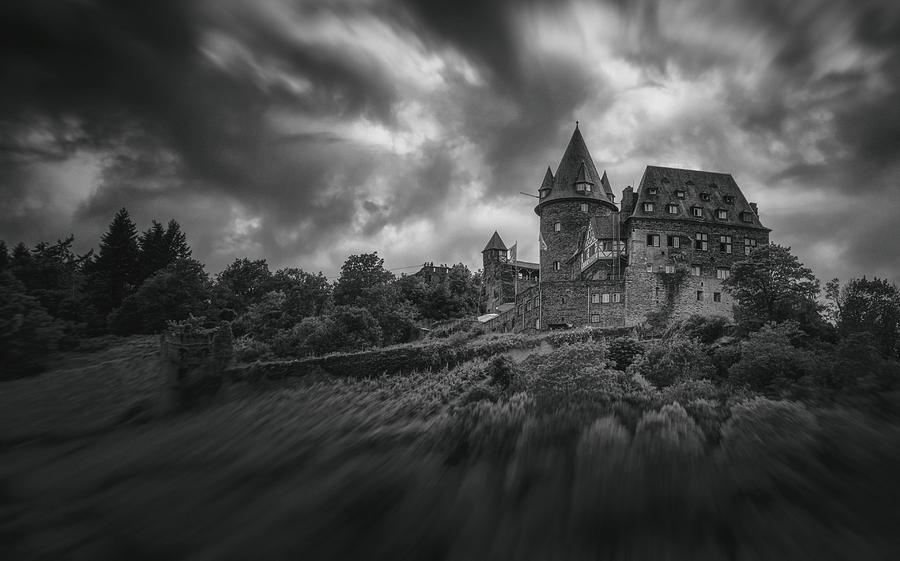 Dramatic Burg Stahleck Photograph by Jerry Burchfield | Fine Art America