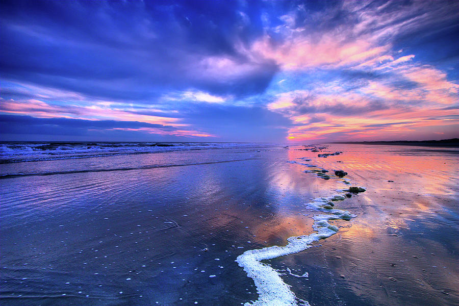Dramatic Sunset on Sunset Beach Photograph by Dan Carmichael