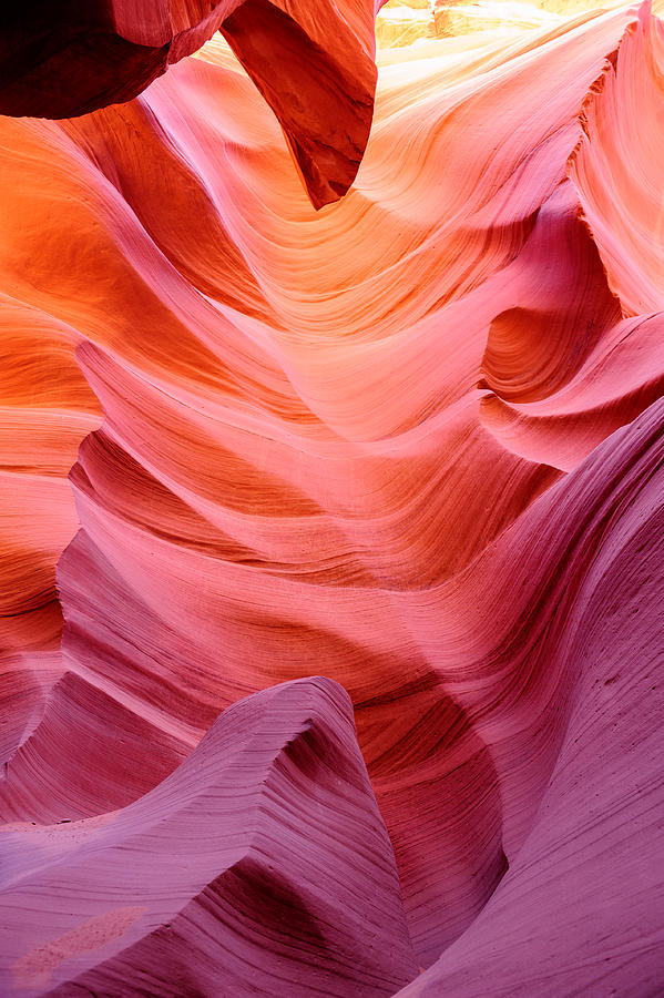 Antelope Canyon Photograph - Drapery by Massimo Felici