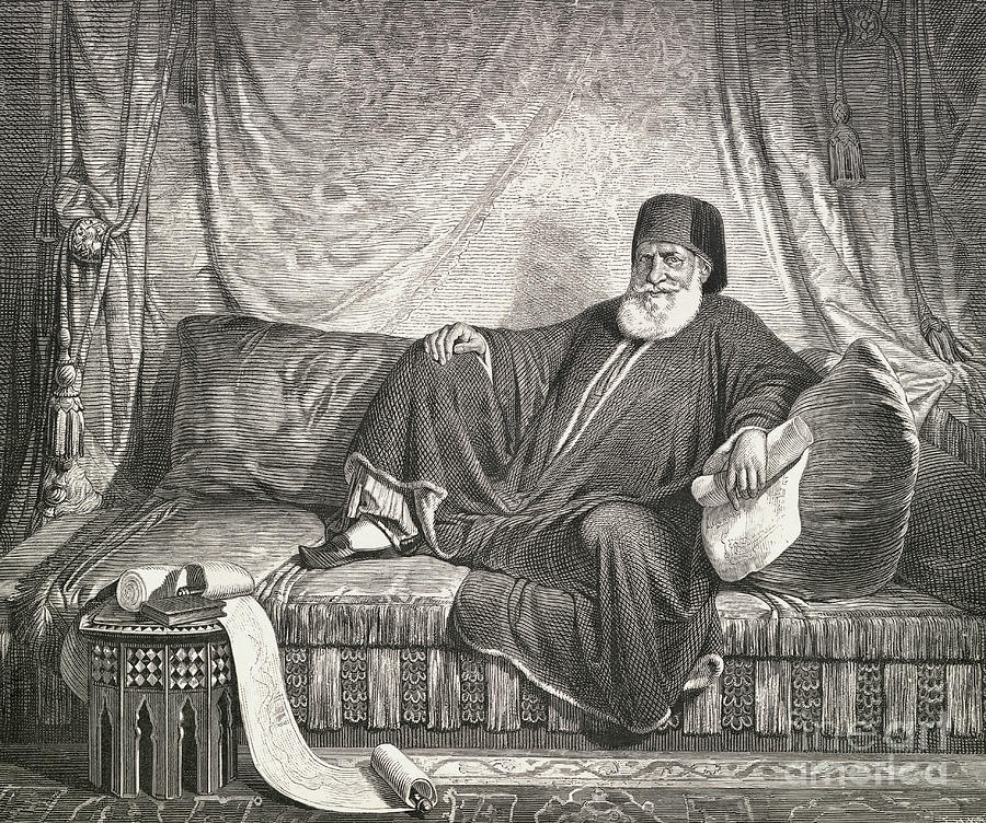 Drawing Depicting Muhammad Ali Lounging Photograph by Bettmann