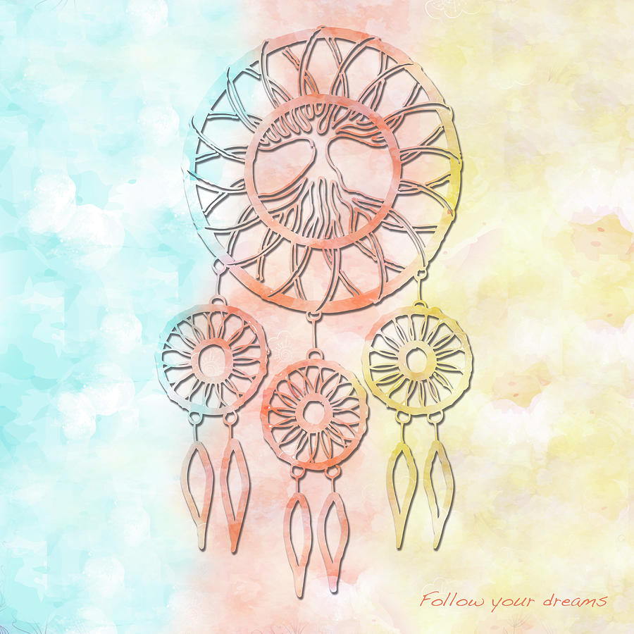 Dream Catcher Mixed Media by Gina Dsgn Fine Art America