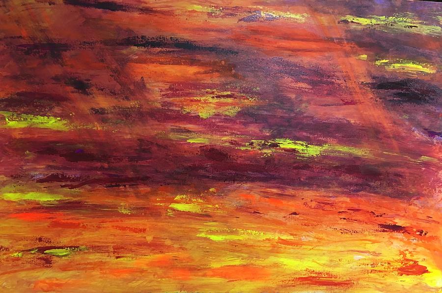 Dream Horizon Painting by Deb Mayer