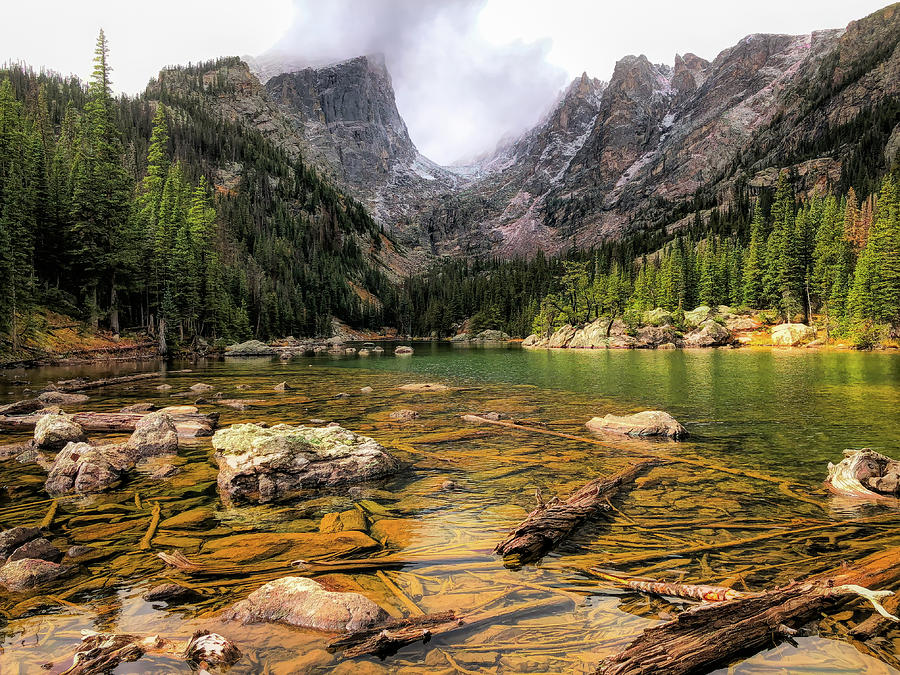 Dream Lake Photograph by Eric Glaser