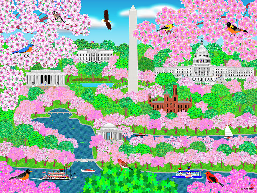 Animal Digital Art - Dream Of Washington Dc by Mark Frost