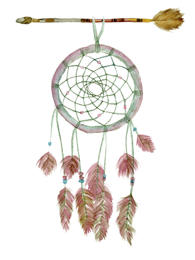 Animal Painting - Dreamcatchers II by Melissa Wang