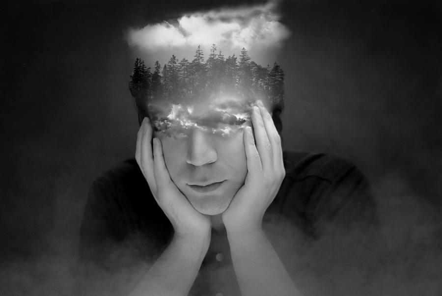 Black And White Photograph - Dreamer by Radin Badrnia