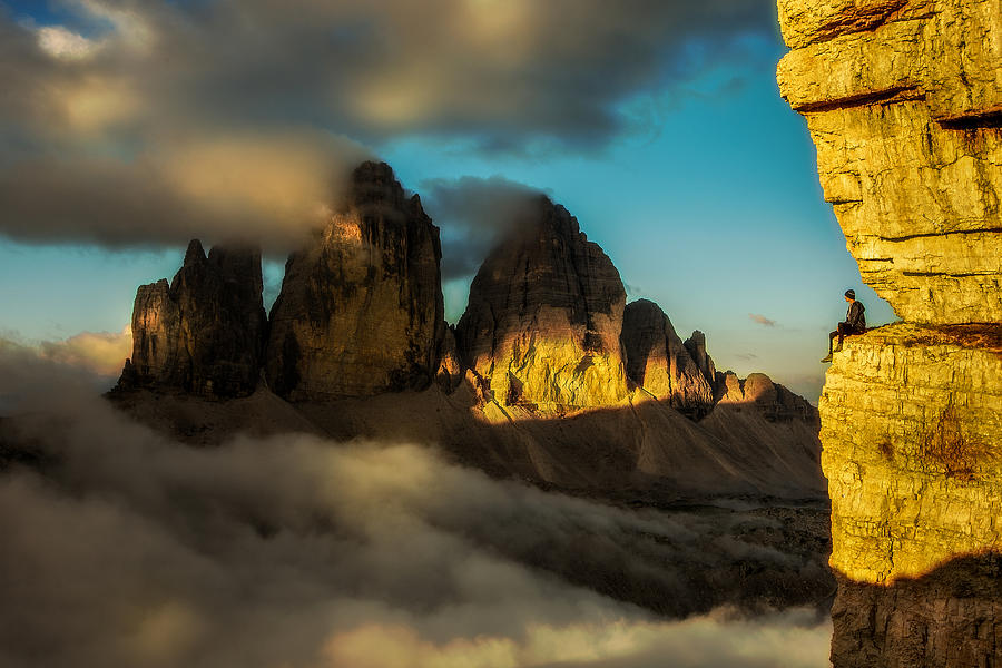 Dreaming Is For Free (tre Cime) Photograph by Nafets Norim