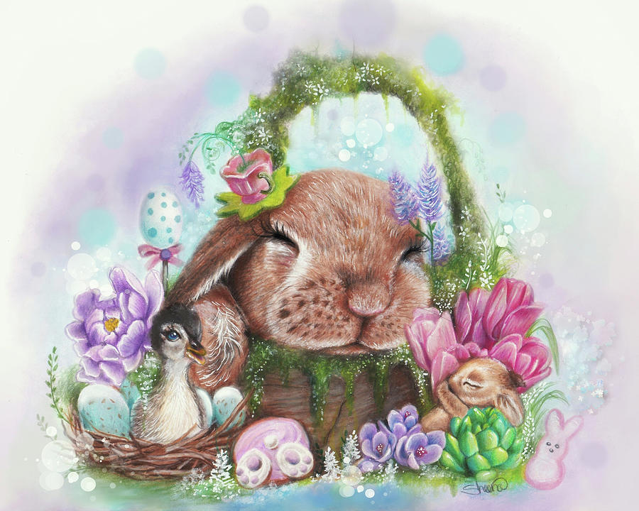 Spring Mixed Media - Dreaming Of Spring by Sheena Pike Art And Illustration