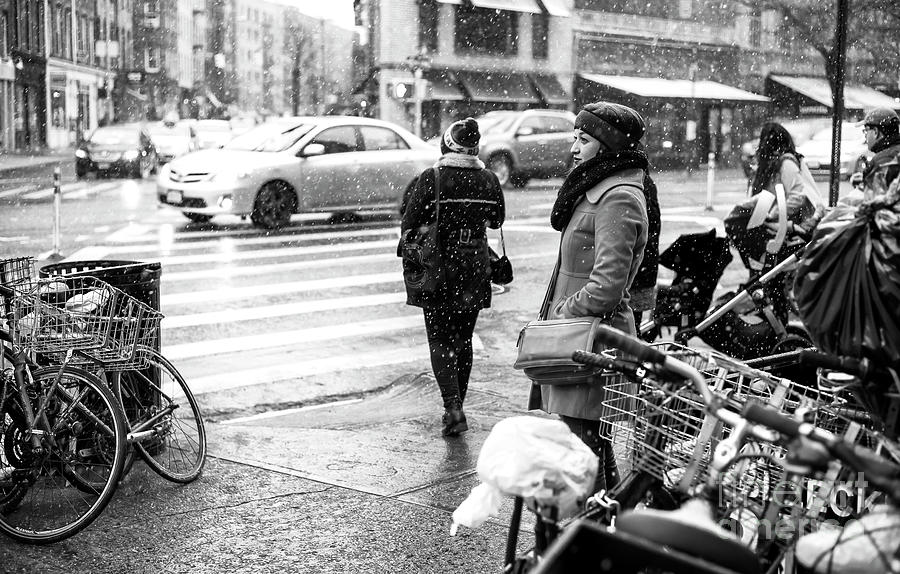 7th Avenue Photograph - Dreaming Of Winter In Greenwich Village by John Rizzuto 7th Avenue Photograph - Dreaming Of Winter In Greenwich Village by John Rizzuto
