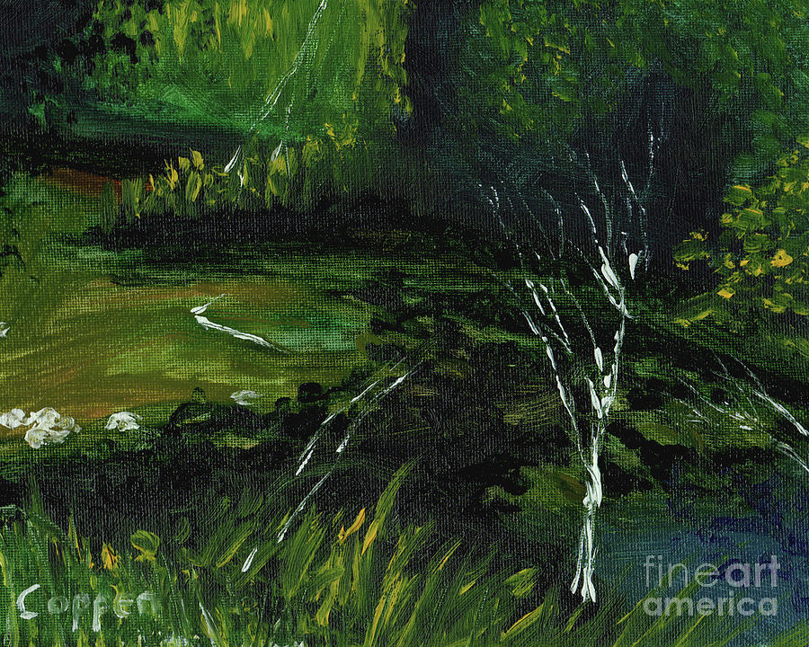 Dreaming the Creek Painting by Robert Coppen