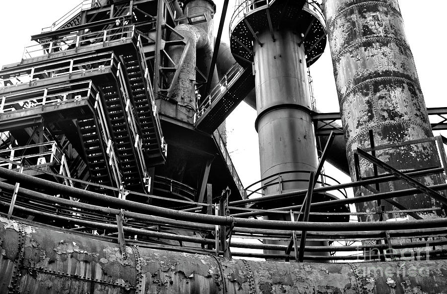 Dreams Made of Iron at Bethlehem Steel Photograph by John Rizzuto
