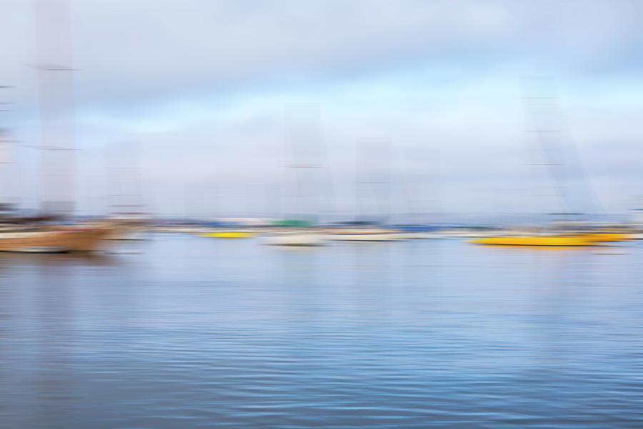 Abstract Photograph - Dreams Of San Diego Harbor by Joseph S Giacalone