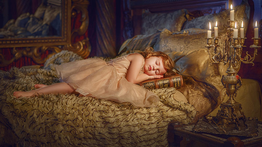 Child Photograph - Dreams by Sergej Rekhov