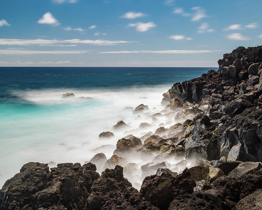 Dreamy Hawaiian Coastline Photograph by William Dickman