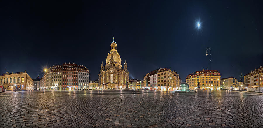 Dresden Neumarkt Photograph by © Tom Reichl