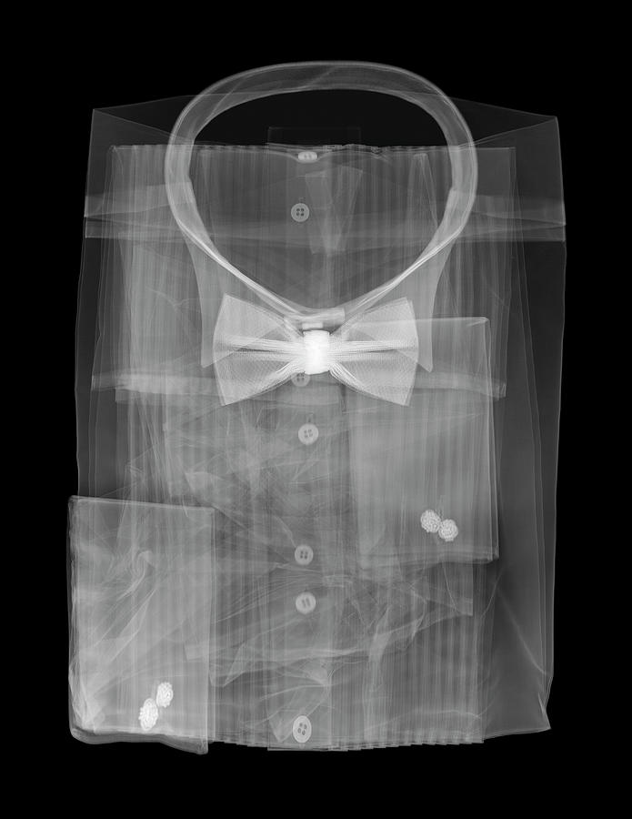 Dress Shirt And Bowtie Photograph by Nick Veasey Dress Shirt And Bowtie Photograph by Nick Veasey