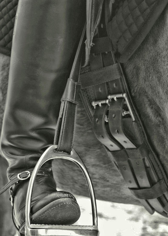 Boot Photograph - Dressage Irons by JAMART Photography