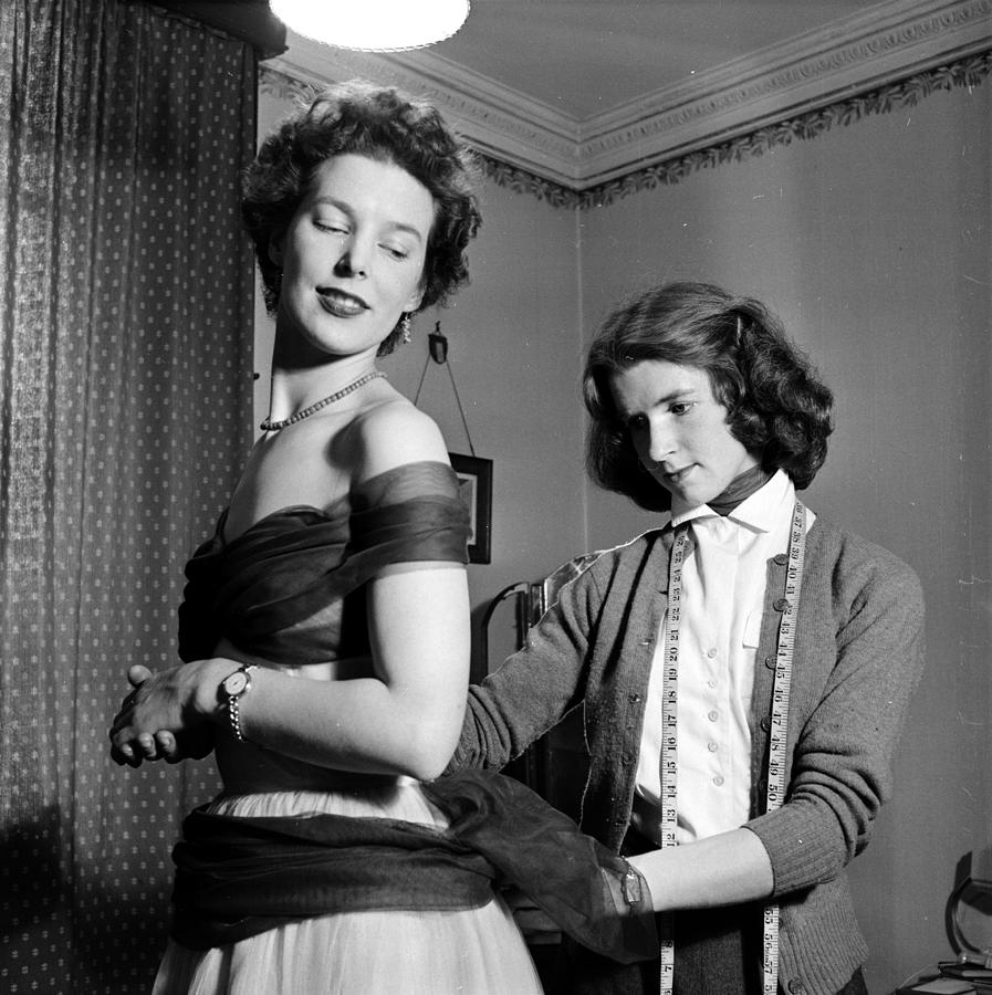 Dressmaking Photograph by Bert Hardy