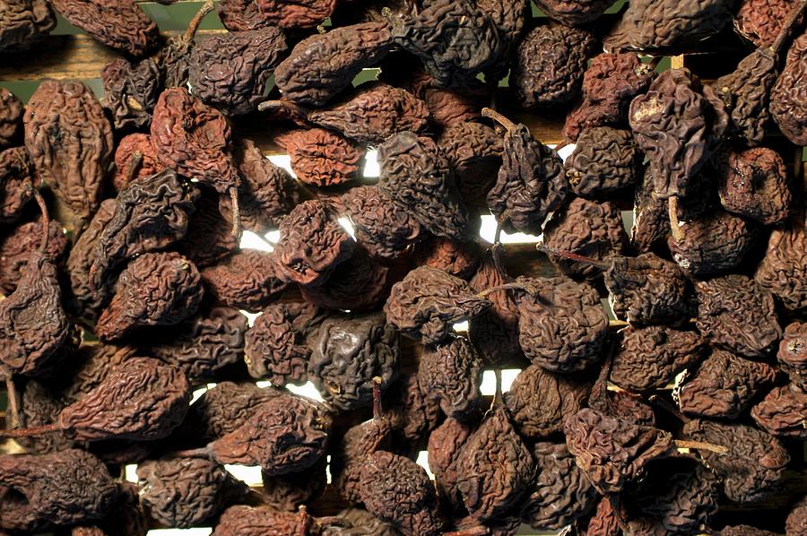 Dried Hirschbirnen styrian Pears From Austria Photograph by Rita Newman