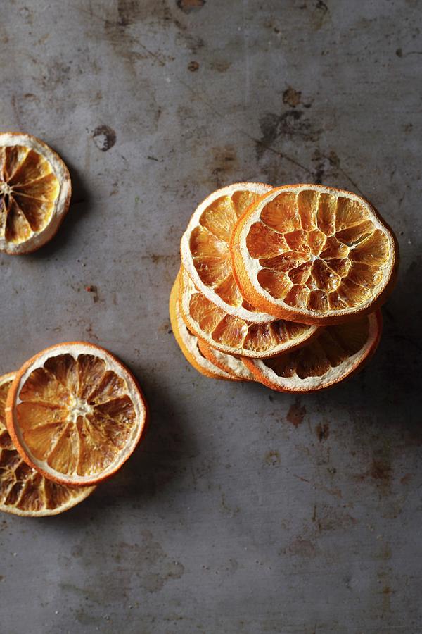 Dried Orange Slices Photograph by Zita Csig