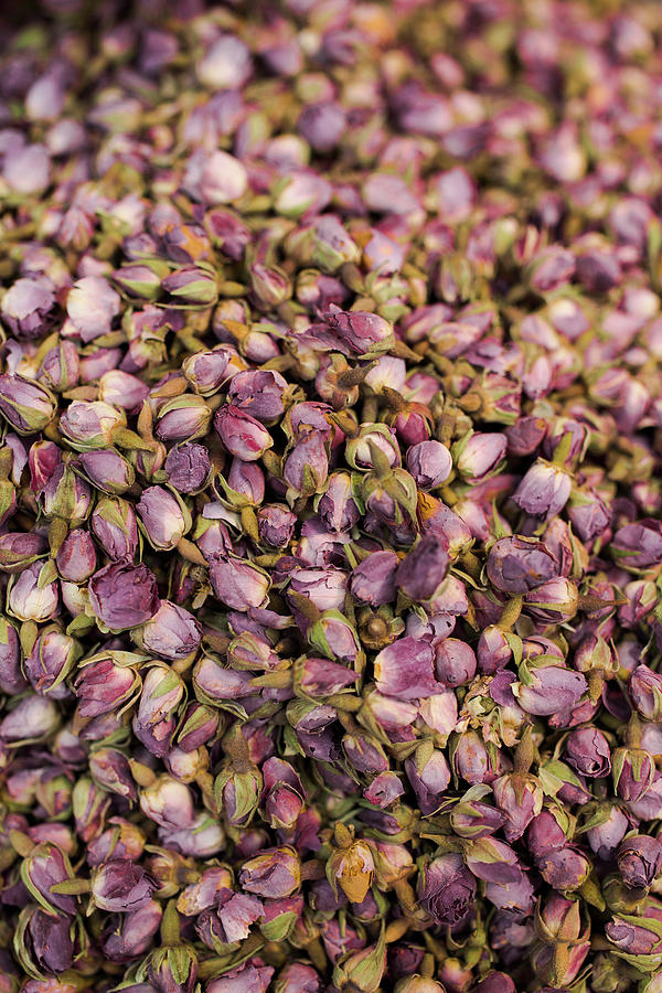 Dried Rose Petals On A Market Stand Photograph by Torri Tre