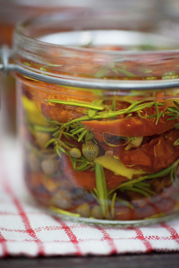 Dried Tomatoes In Oil Photograph by Eising Studio