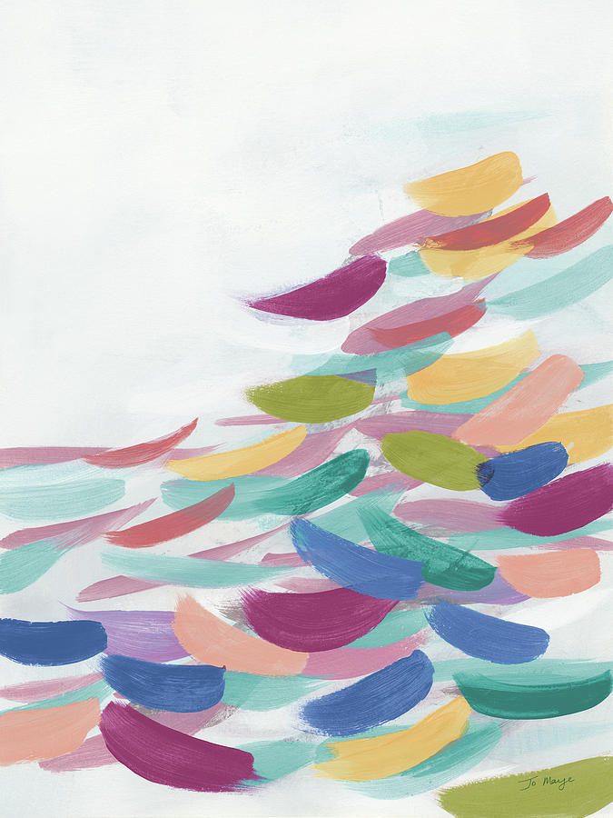 Abstract Painting - Drift Pastel by Jo Maye