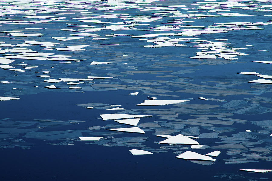 Drifting Ice Photograph by Geir A. Granviken