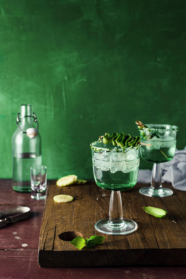 Drink With Gin And Tonic Photograph by Mateusz Siuta