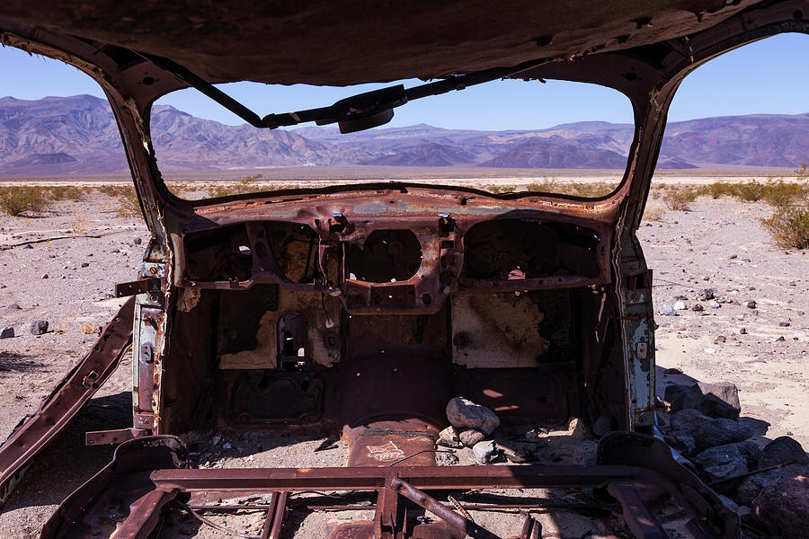 Driving Death Valley Photograph by Rick Pisio