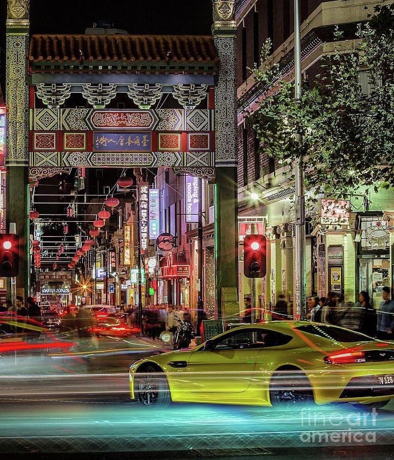Driving through Chinatown by EliteBrands Co Driving through Chinatown by EliteBrands Co