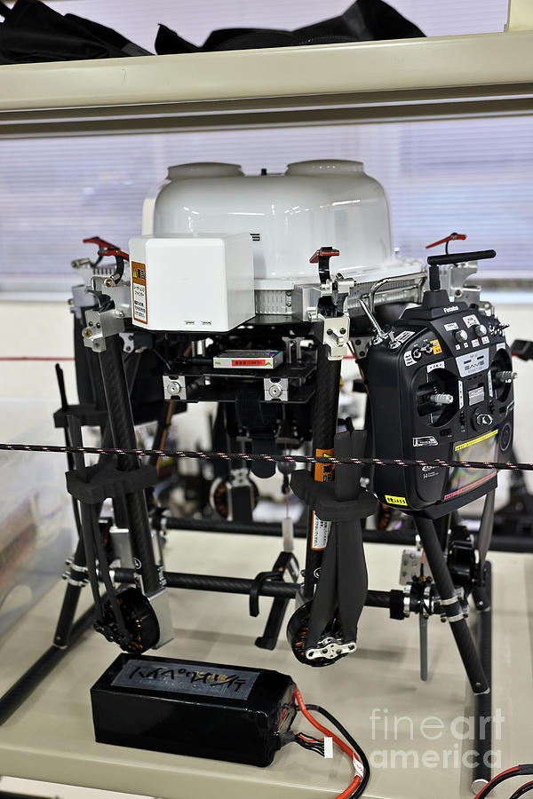 Drone In A Drone Factory In Fukushima Photograph by Science Photo Library Drone In A Drone Factory In Fukushima Photograph by Science Photo Library