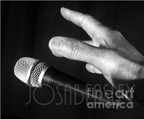 Drop The Mic Photograph by Joseph A Beasley Jr Drop The Mic Photograph by Joseph A Beasley Jr
